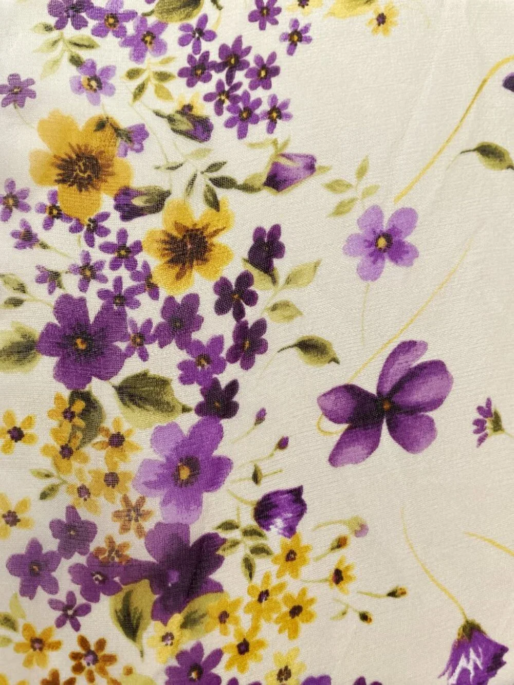 Dolce & Gabbana Silk Chiffon Floral Scarf